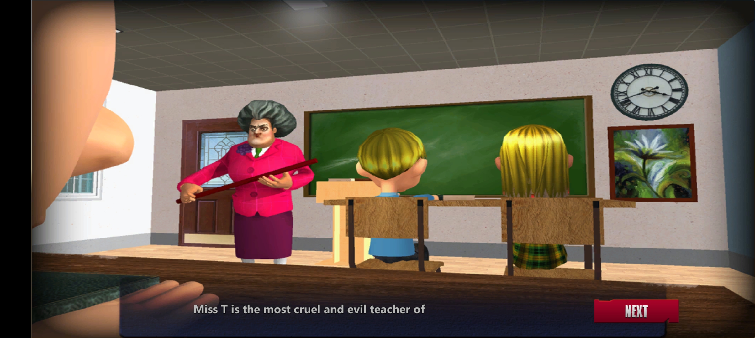 恐怖老师3D破解版截图3